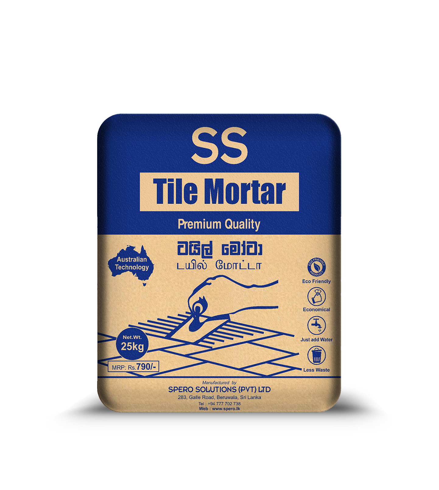 SS Tile Mortar Spero Solutions